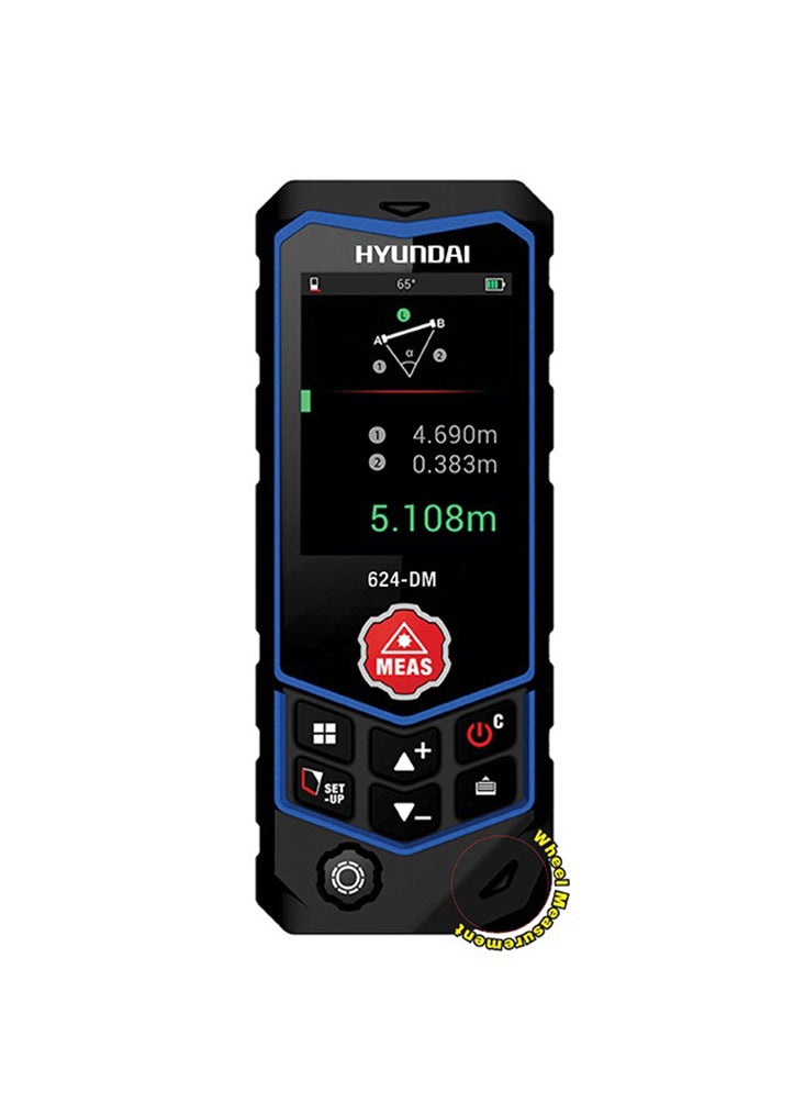 HYUNDAI HY 624 DM LASER MEASURE P2P-WHEE-ANGLE 60M  - Image 1