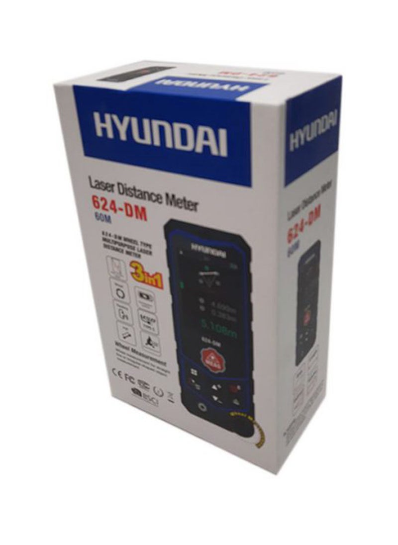 HYUNDAI HY 624 DM LASER MEASURE P2P-WHEE-ANGLE 60M  - Image 2