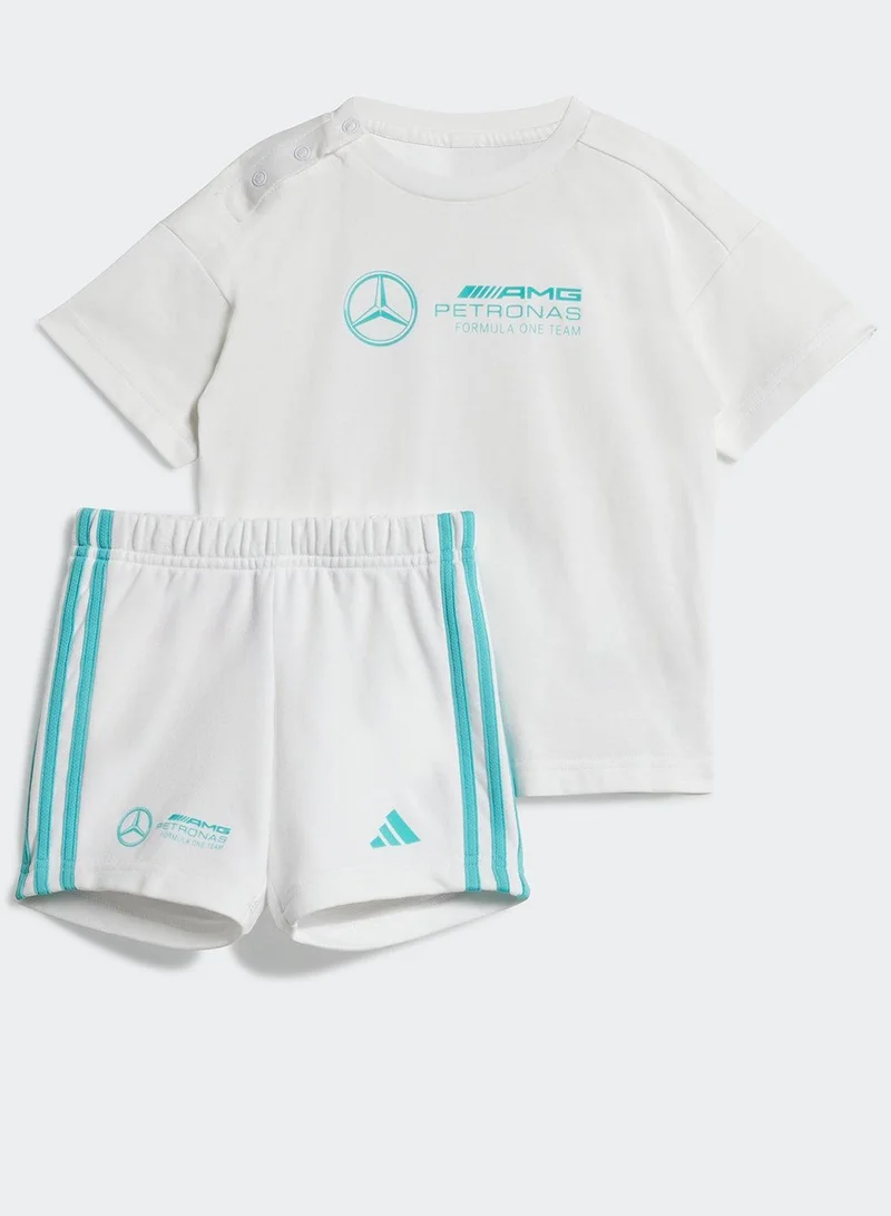 Adidas Mer Dna Bbyjgss White Motorsport Suits For Infant 0M