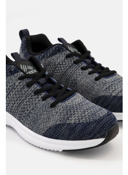RBX Men Athletic Lace Up Running Shoes, Navy Blue  - Image 4