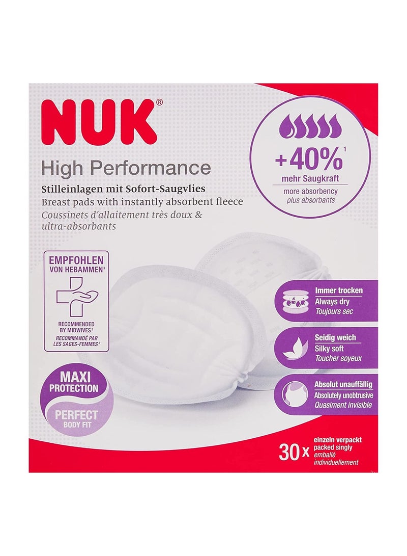 نوك وسادات ثدي يمكن التخلص منها عالية الأداء للرضاعة الطبيعية 30 عددًا - Image 2