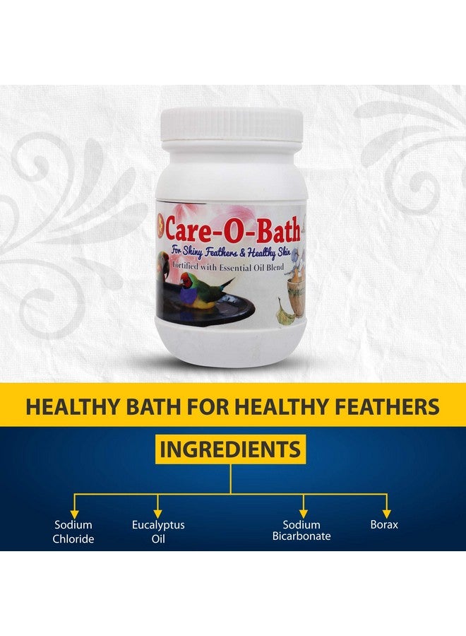 بت (Pci) Care-O-Bath || توفر ريشًا صحيًا لرعاية صحية للطيور || عبوة من قطعتين || 100 جرام × 2 - Image 3