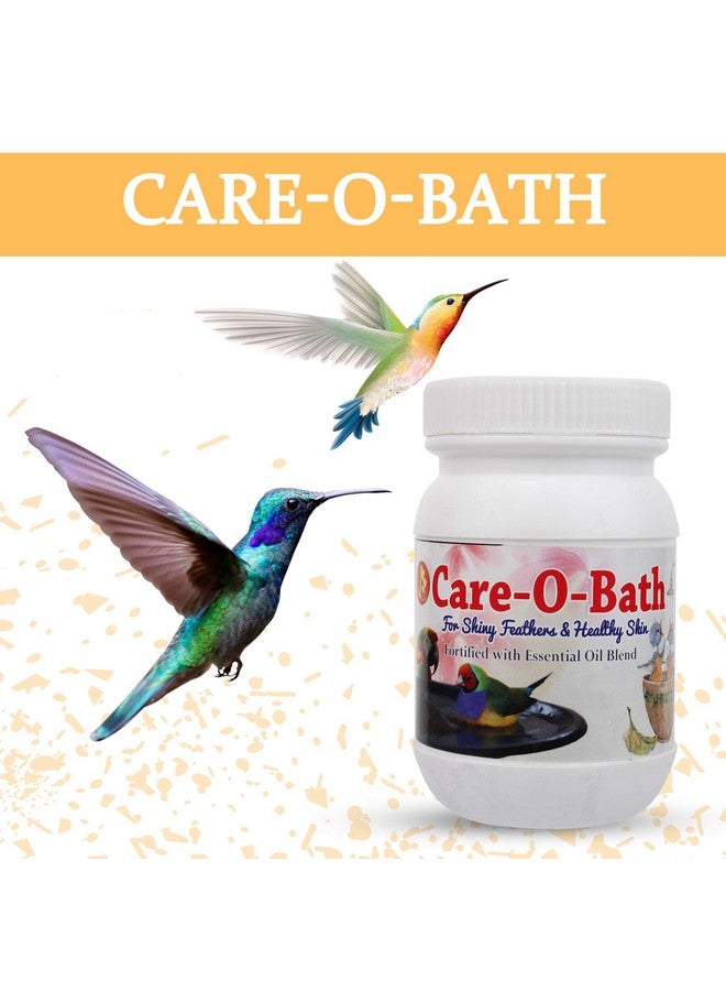 بت (Pci) Care-O-Bath || توفر ريشًا صحيًا لرعاية صحية للطيور || عبوة من قطعتين || 100 جرام × 2 - Image 5