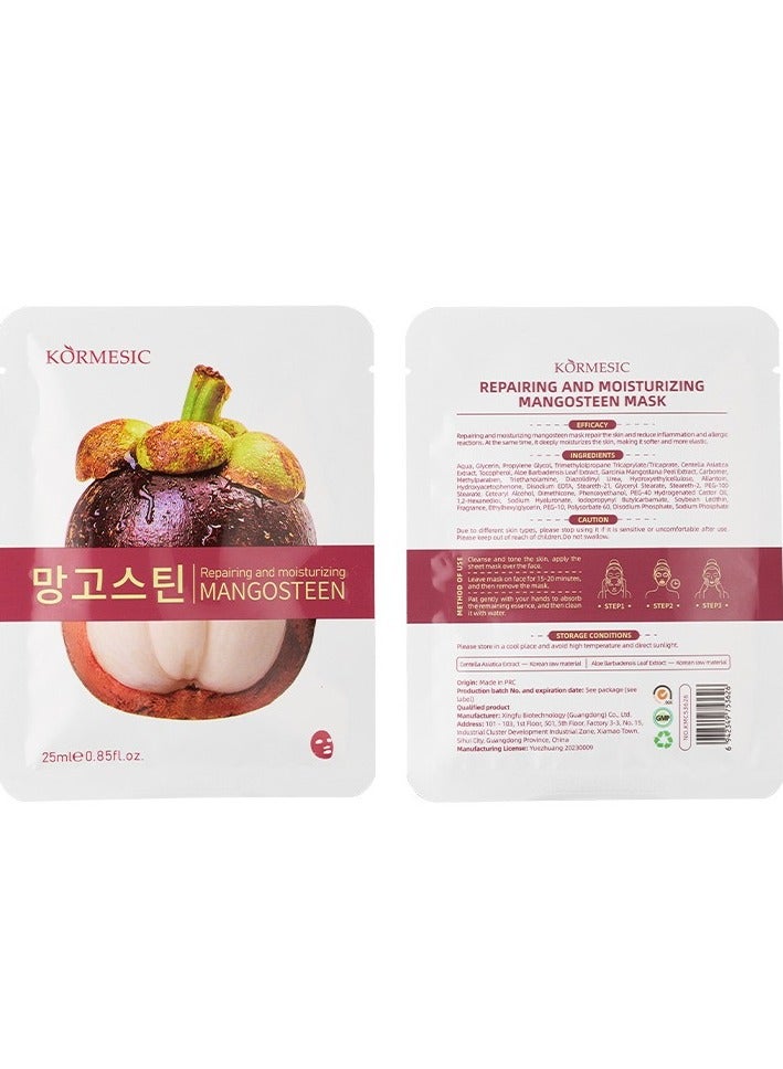 Kormesic Mangosteen Antioxidant & Hydrating Mask 25ml-5 packs - Image 1