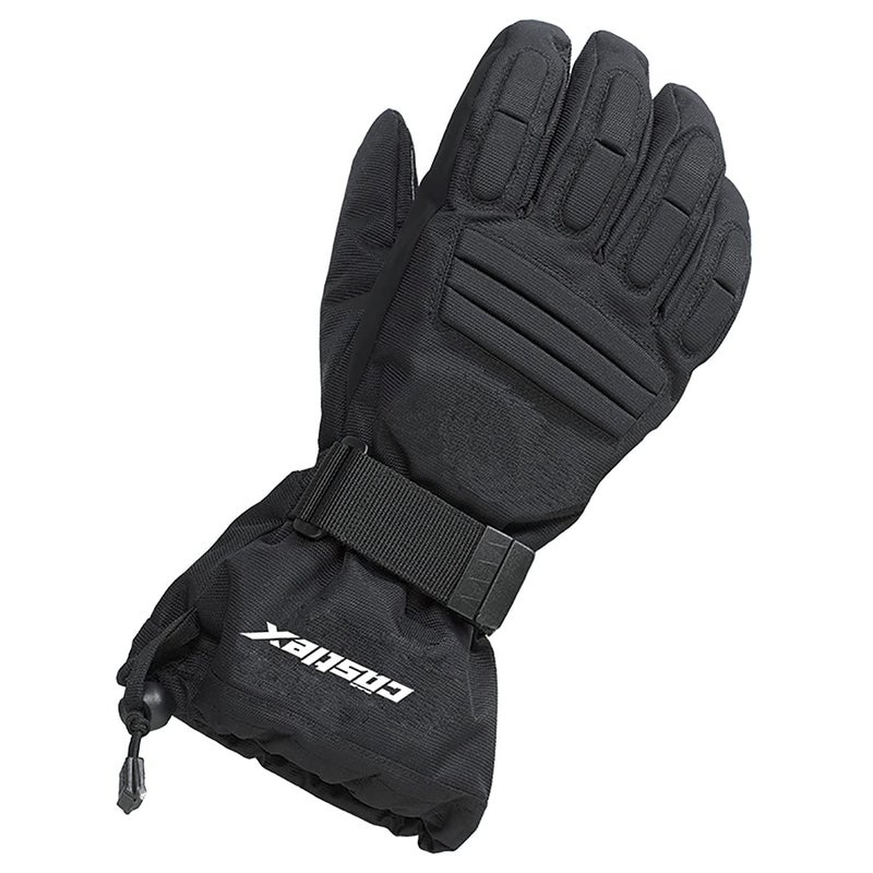 Castle X Platform Mens Snowmobile Gloves - Black - Large - Image 4