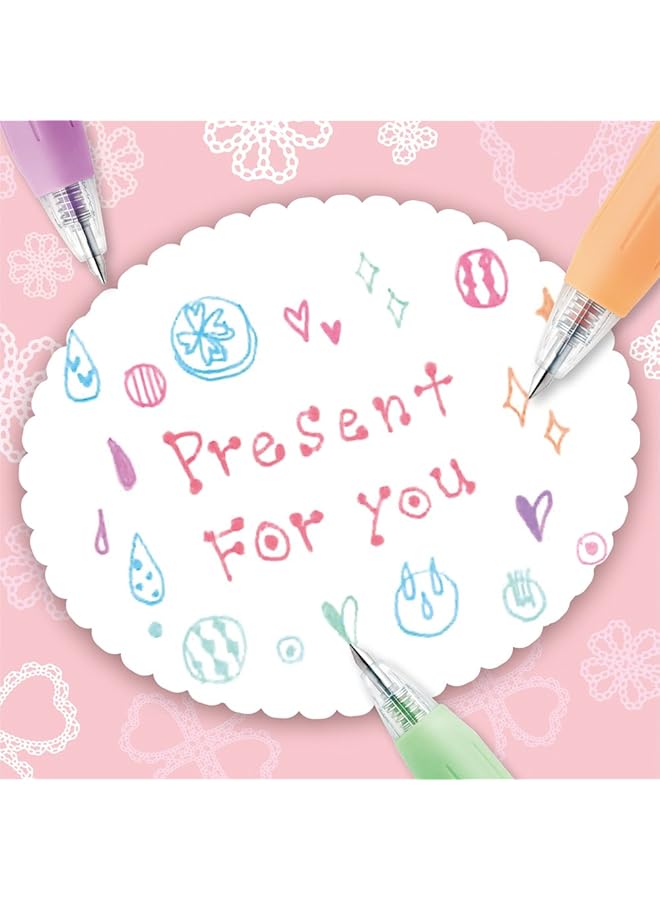 ZEBRA Gel Ballpoint Pen Clip 0.5 Milk 3 Colors 10 B Jj15 3C Mk - Image 5