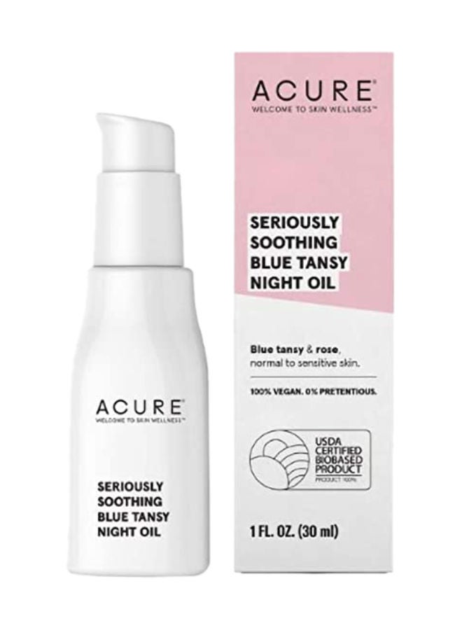 Acure Seriously Soothing Blue Tansy Night Oil  - Image 1