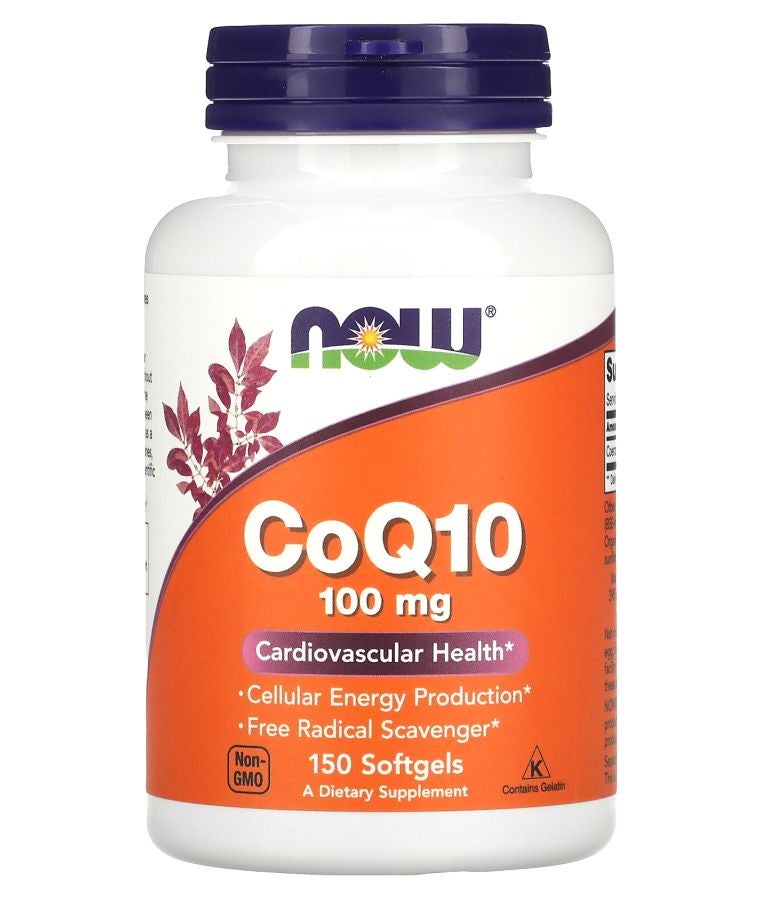 now CoQ10 100 mg 150 Softgels