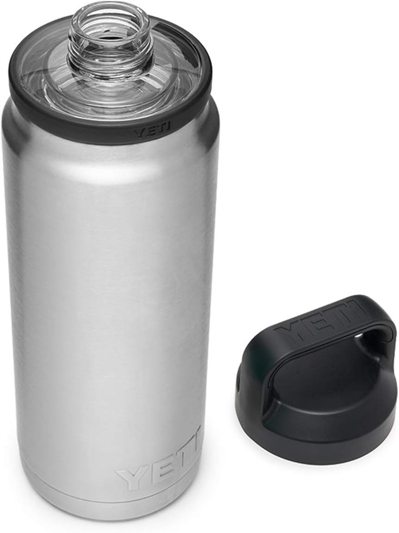 YETI Rambler 26 oz Bottle, Vacuum Insulated, Stainless Steel with Chug Cap, Stainless - Image 1