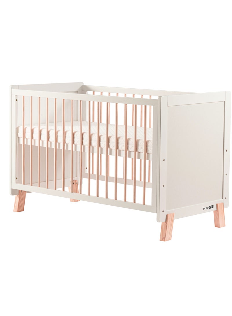 Spectrum Baby Wooden Cot 3-in-1 Convertible ( mattress not included) - Image 3