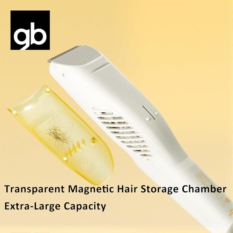 gb Baby Hair Clippers with Built-in Vacuum, Quiet and Low Vibration, IPX7 Waterproof Trimmer, USB Rechargeable, Cordless Haircut Trimmers for Infants/Kids/Toddlers - Image 5