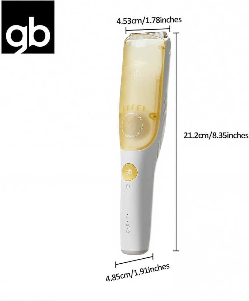 gb Baby Hair Clippers with Built-in Vacuum, Quiet and Low Vibration, IPX7 Waterproof Trimmer, USB Rechargeable, Cordless Haircut Trimmers for Infants/Kids/Toddlers - Image 4