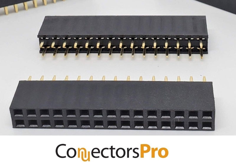 Connectors Pro 25-Pack 30P 2.54mm Pitch PCB Female Pin Headers - Image 4