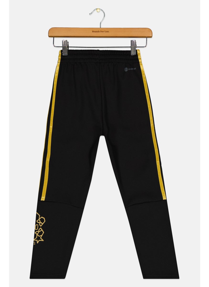 Adidas Kids Boy Sportswear Fit Mo Salah Training Pants, Black  - Image 2