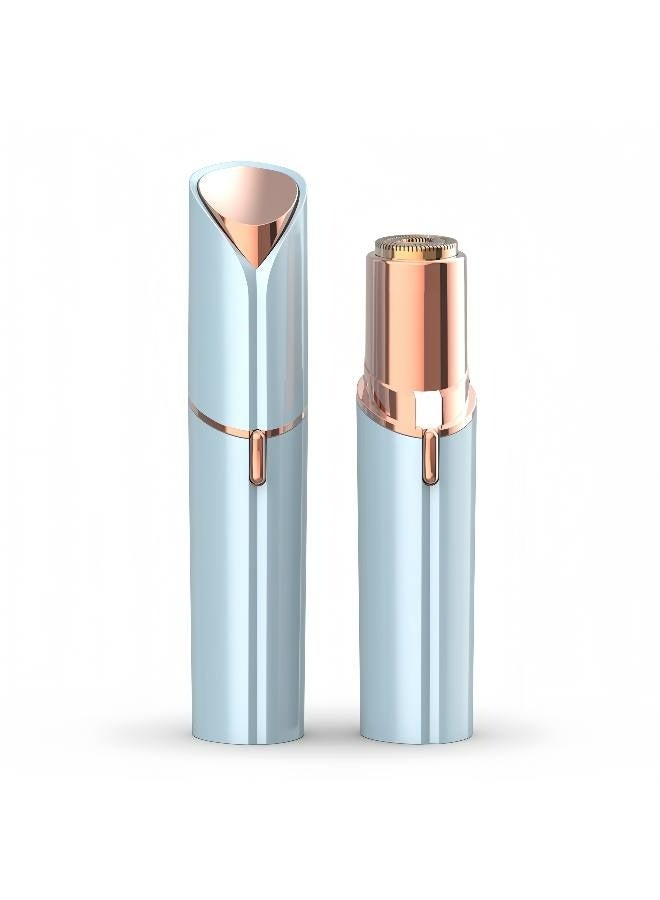Facial Hair Removal for Women, Painless Epilator Hair Remover Device with 2 Pcs Replacement Heads , USB Rechargeable Face Electric Razor and Trimmer for ladies Lip, Chin, Arms - Image 1