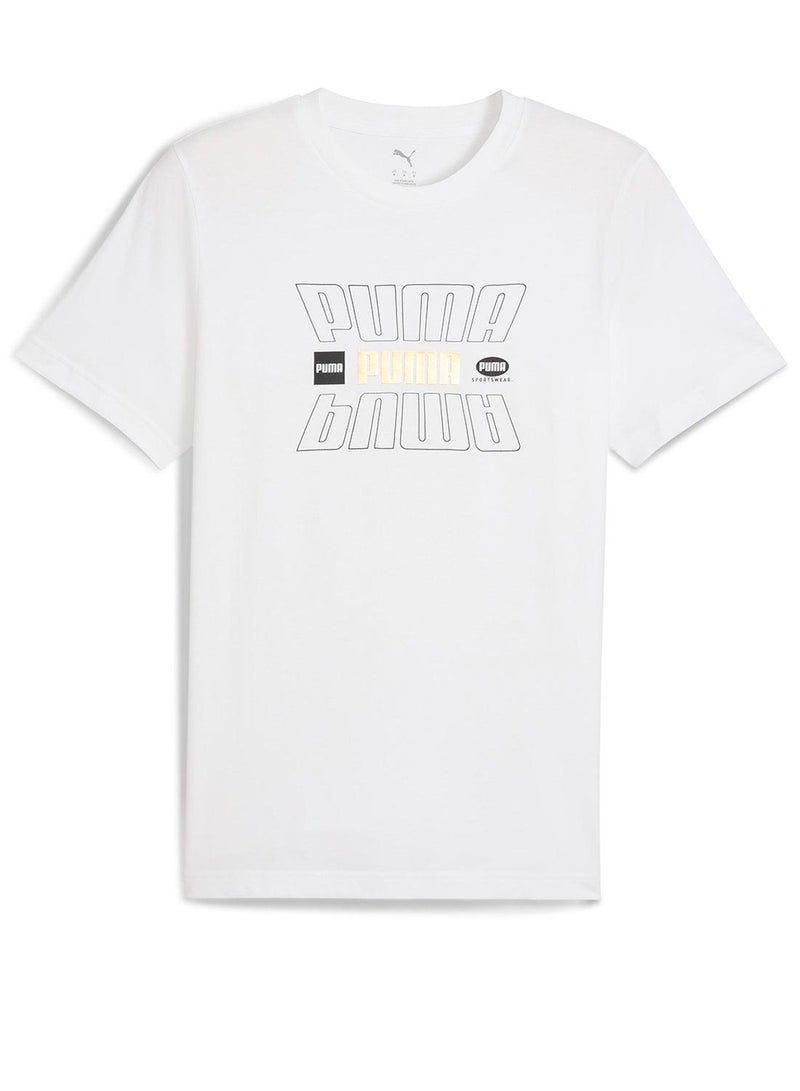 PUMA Essential Logo Lab Holiday T-Shirt - Image 1