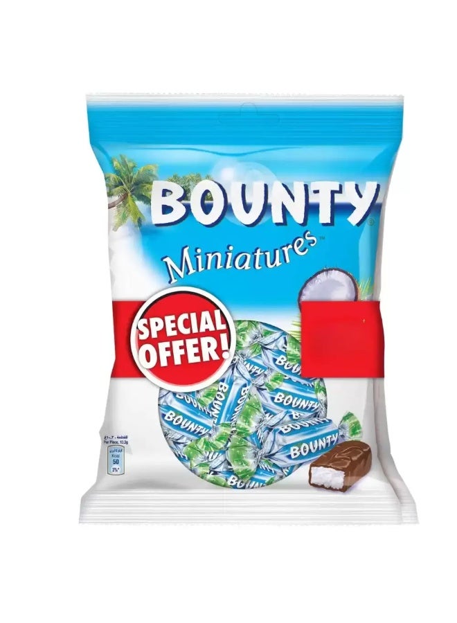 Bounty باونتي مينيatures بنكهة جوز الهند - عبوة 2X150 جرام - Image 3