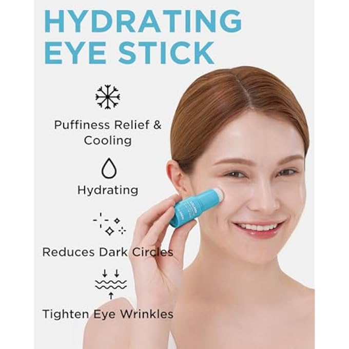 The Saem Iceland Hydrating Eye Stick for puffy eyes 7g 0.24oz, 0.24 Ounce (Pack of 1) - Image 3