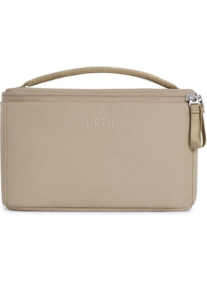 Urth حقيبة إدخال كاميرا Arkose سعة 3.7 لتر - مقاومة للماء، مبطنة، حقيبة معاد تدويرها لكاميرا DSLR/SLR، العدسات وإكسسوارات التصوير باللون البيج - Image 1