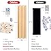Offelec Upgraded Rummy Cube Game Set  4 Wooden Racks 106 Large Number Rummy Tiles and Portable Case Classic Rummy Games for 24 Players Travel  Family Board Game for Adults Kids  Parties Great Gifts - Image 4