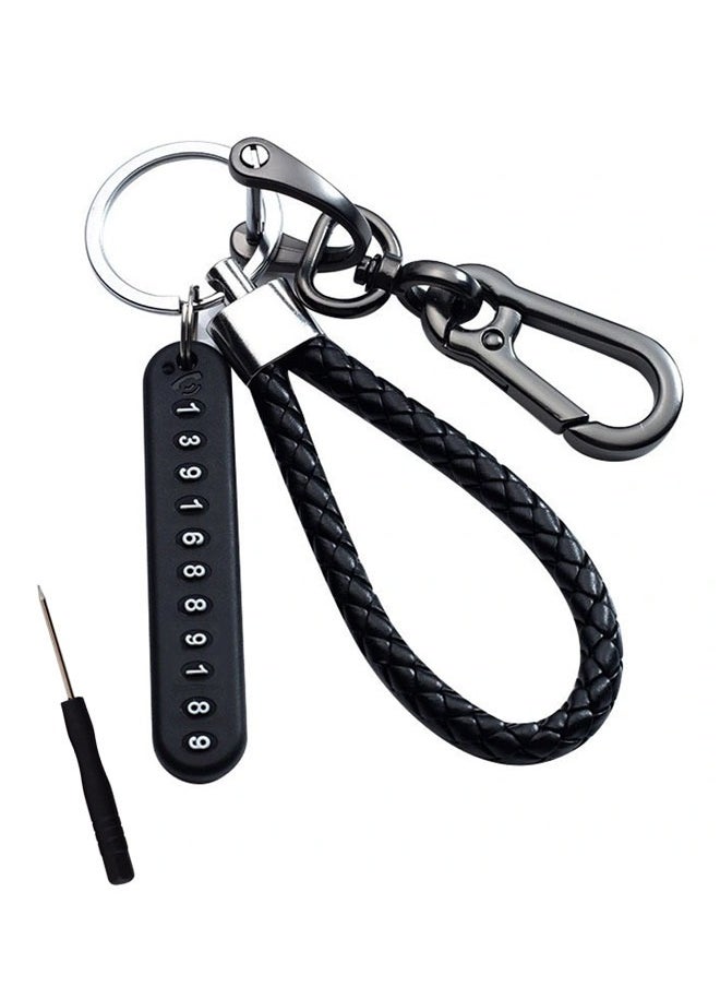 Car Keychain with Key Ring & Anti-Lost Phone Number Plate Key Chain Ring Holder Clip for Car Smart Key Fob Key - pzsku/ZBD53CC417FD7B35EEFDAZ/45/_/1733738842/b22c3db6-916c-4162-97a1-297ac88cdda1