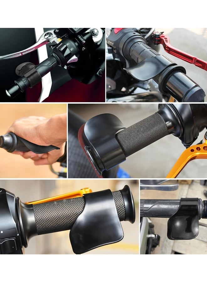6PCS Motorcycle Throttle Assist, ABS Cruise Control Grip for Scooter Electric Bike - Image 5