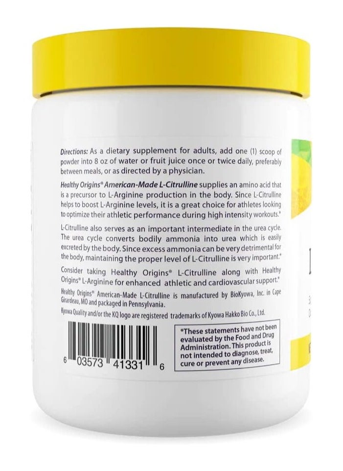 Healthy Origins L-Citrulline Supports Healthy Nitric Oxide Levels In The Body Dietary Supplement - 10.6 Oz(300 G)  - Image 3
