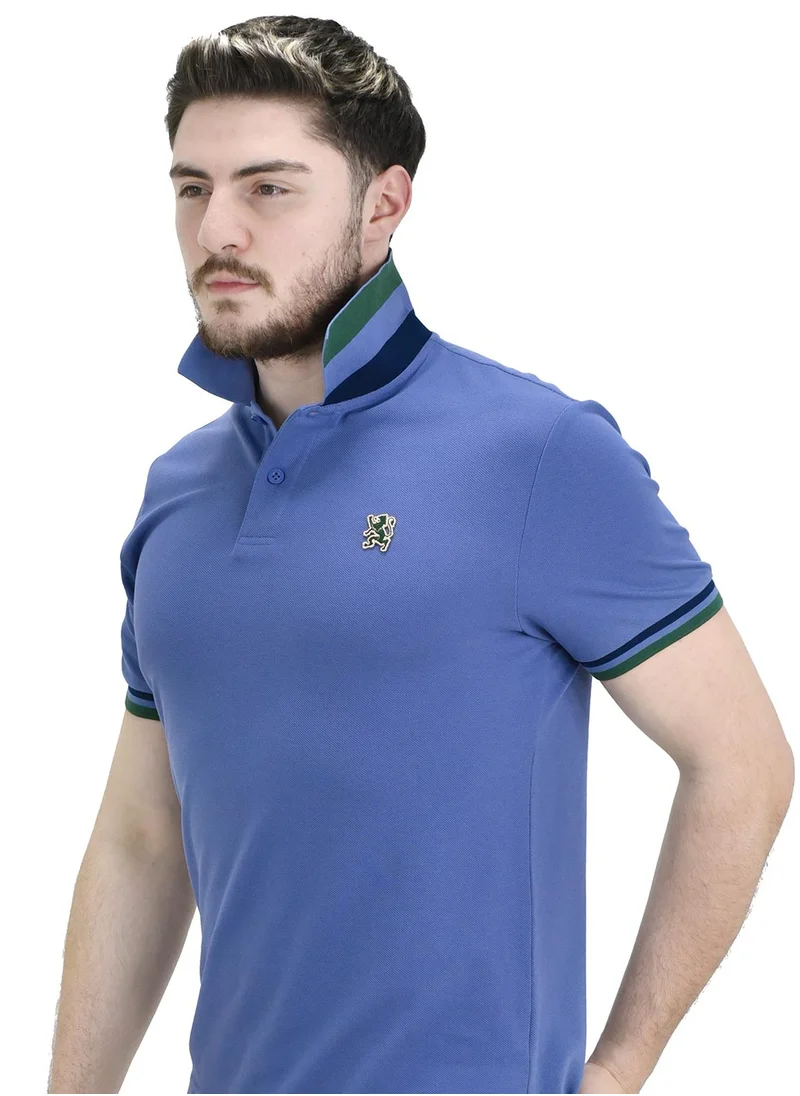 GIORDANO Cotton Pique Flat Knit Collar Short Sleeve Performance Care Polo