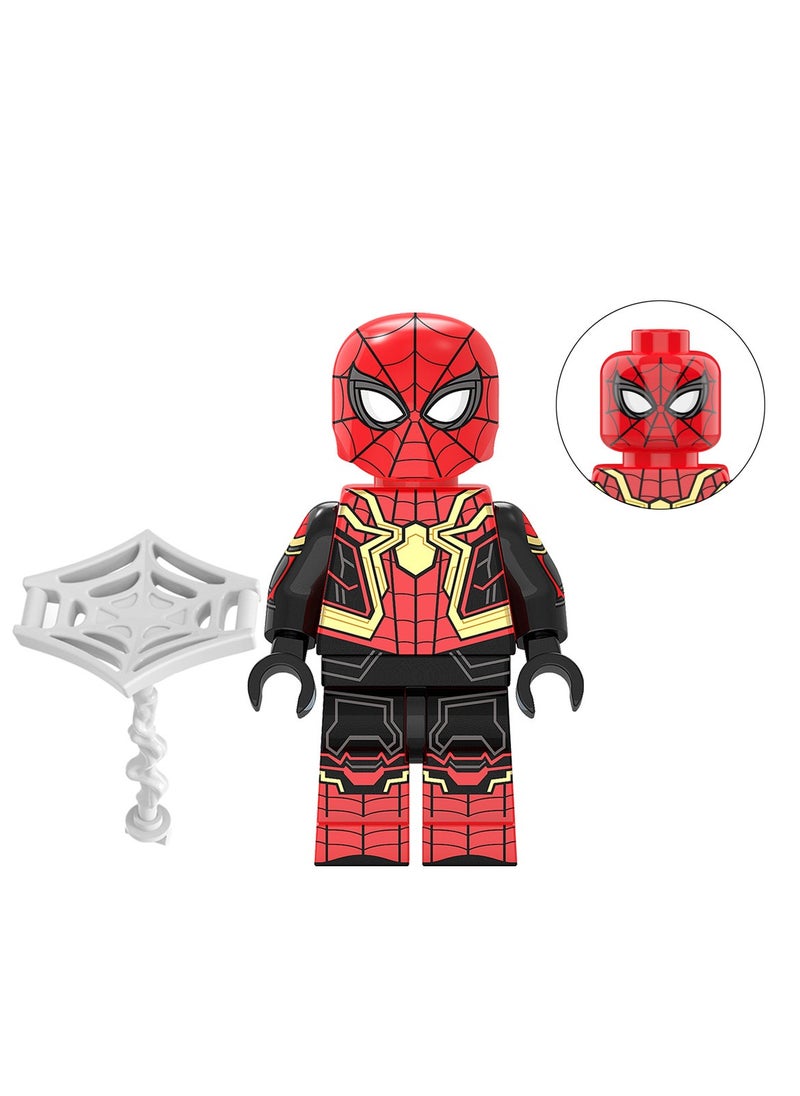 Legao Model - Set of 4 Marvel Avengers Super Heroes Mini Action Figure Set, High Quality Mini Building Blocks LEGO Set Doll Series Toy Set for Collectors and Children Height 4.5cm - Image 1