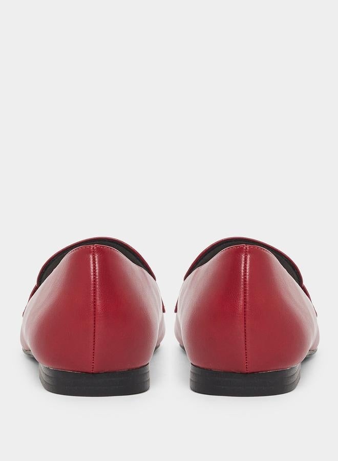 ريد حذاء لوفرز بمقدمة مربعة - Image 5