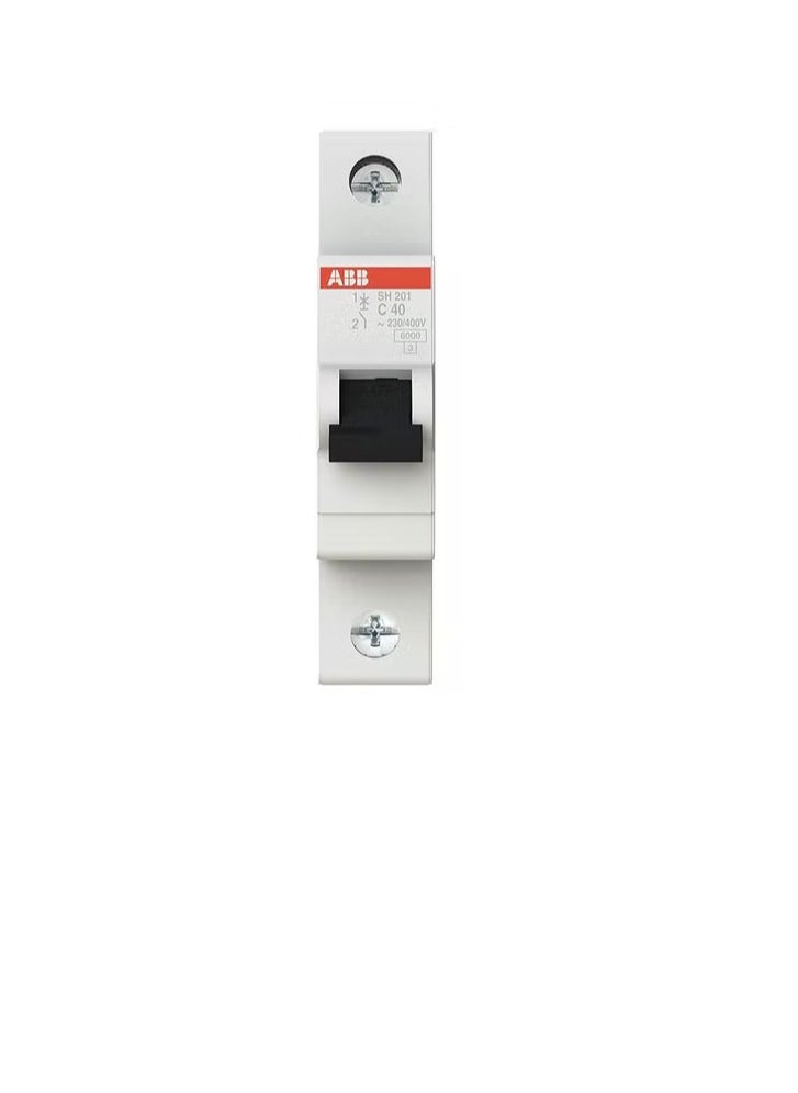 ABB ABB Miniature Circuit Breakers MCB  SH201 Series 6KA Single Pole Breaker  Made In Germany 40A MCB  - Image 1