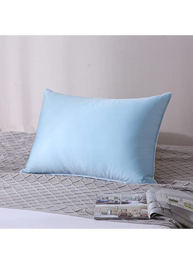 Cooling Pillows for Hot Sleepers with Double Sided Design Hypoallergenic Cooling Bed Pillow for Back Side Stomach Sleepers (1 Pack, 20 x 28 inch) - Image 1