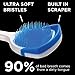Orabrush DenTek Orabrush Tongue Scraper, Gentle Tongue Cleaner Brush for Fresh Breath, 2 Count - Image 3
