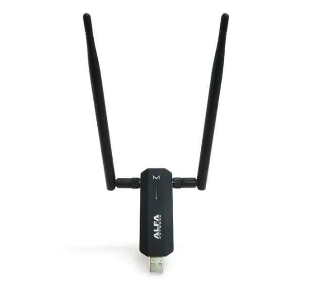 ALFA Network ALFA AWUS036AXM WiFi 6E USB 3.0 USB Adapter, AXE3000 Tri-Band 6Ghz/5.8GHz/2.4GHz, Wireless Gigabit Speed (Up to 3Gbps) - Image 1