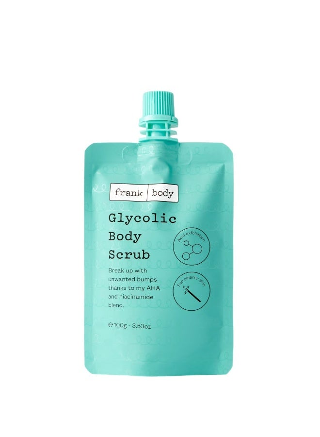 frank body Glycolic Body Scrub Mini 100g - Image 1