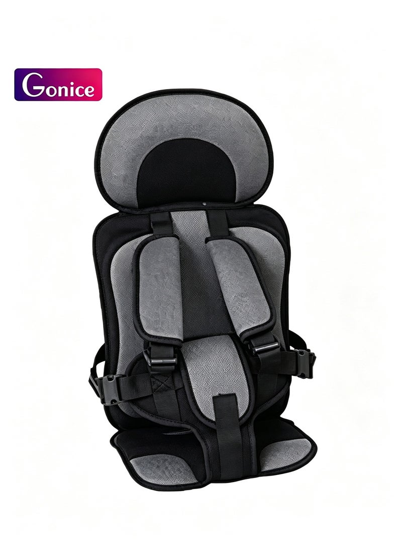Gonice Portable Child Car Safety Chair Safety Seat For kids Children's Car Safety Seat Cushion for Driving Outdoor Traveling - Image 1
