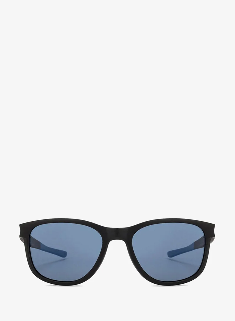 VINCENT CHASE VINCENT CHASE EYEWEAR By Lenskart | Full Rim Square Branded Latest and Stylish Sunglasses | Polarized and 100% UV Protected | Men & Women | Medium | LA S13166 Blue Black - Pack of 1