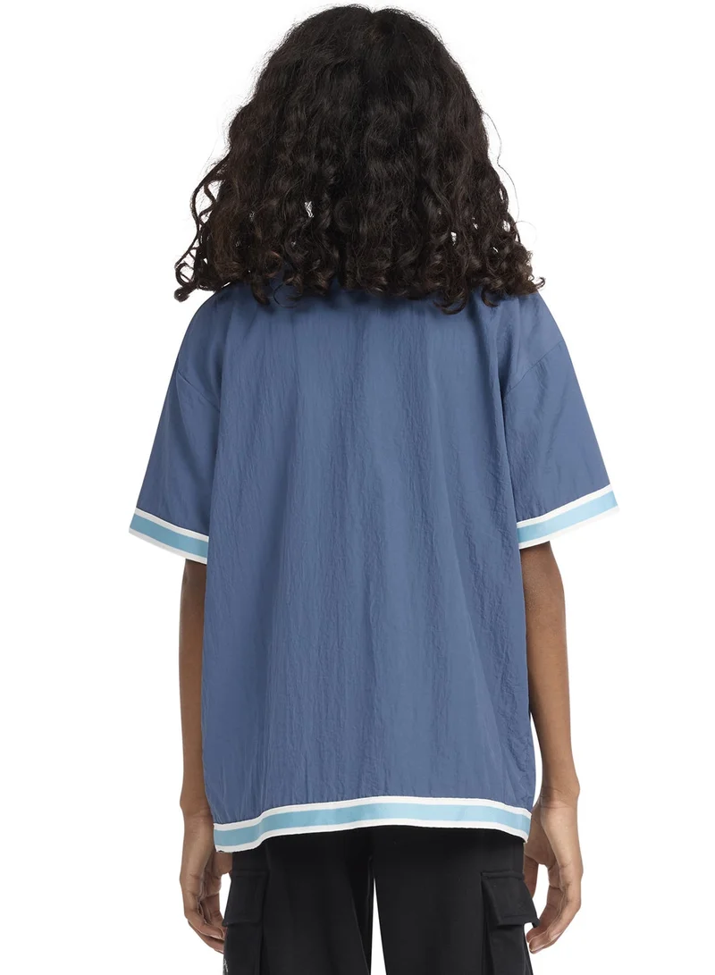 CONVERSE Youth Heritage Woven Top