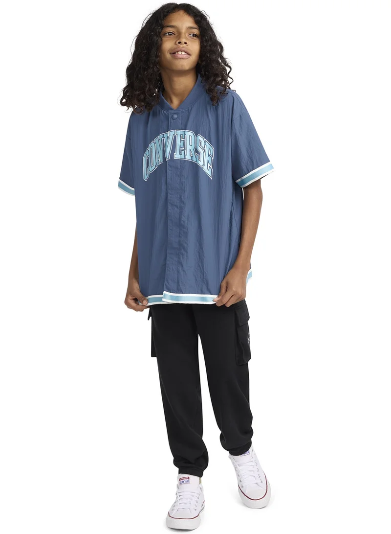 CONVERSE  Youth Heritage Woven Top for Men | Best Price UAE