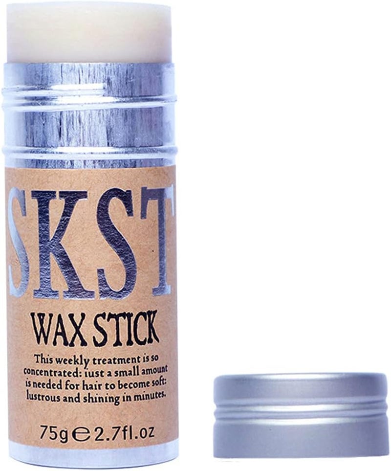 KlsyChry Hair Wax Stick, Hair Styling Wax Stick, Wax Stick for Hair Slick Stick Hair Line Smooth Hair Pomade Stick Hair Gel Stick Non-greasy Styling Cream for Flyaways Edge Control & Frizz Hair - 2.7 Oz - Image 1