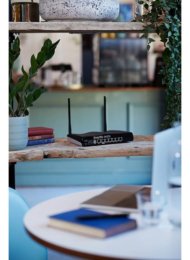 DrayTek Vigor 2927AX Dual Wan Ethernet Firewall VPN Router|| WiFi 6 Dual Band Wireless|| 5+1 Gigabit LAN Ports|| 50 VPN Tunnels|| USB Port for 3g/4g Failover|| Multi WAN Connectivity - Image 2