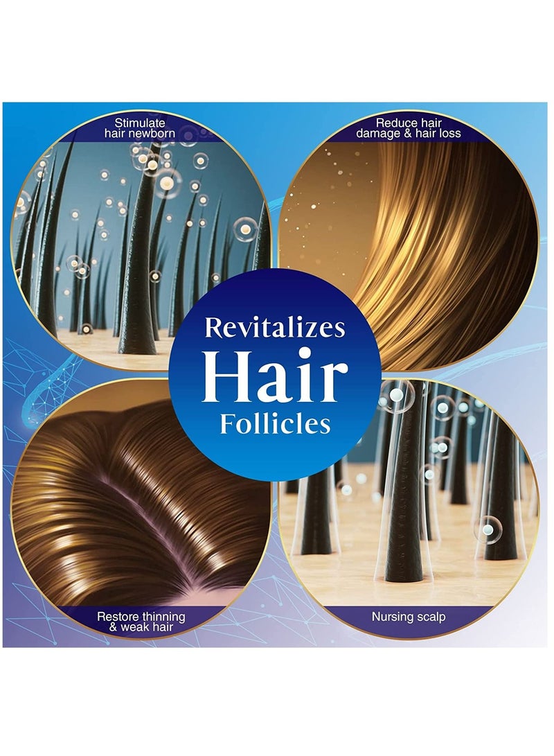 Sefudun بخاخ مينوكسيديل 5% لنمو الشعر من أجل شعر أطول وأكثر سمكًا، علاج احترافي لتساقط الشعر وإعادة نمو الشعر، مصل علاج مينوكسيديل للرجال والنساء، 60 مل - Image 3