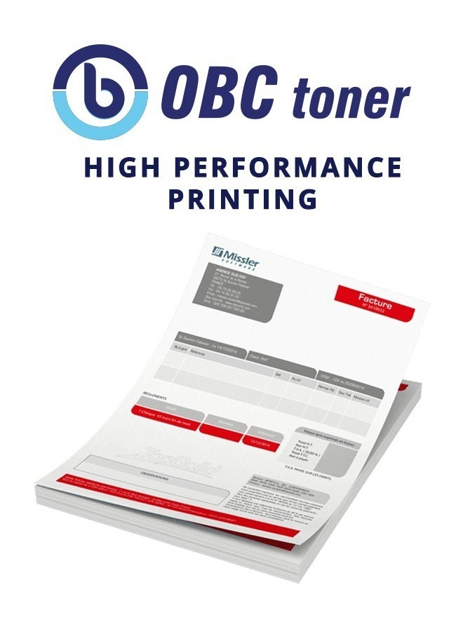 او بي سي - حبر OBC المتوافق مع حبر HP 307A/650A أرغوانى الذي يقدم لك طباعة عالية الجودة واحترافية. باستخدام هذا الحبر المتطور، ستتمتع بسرعة طباعة ونتائج دقيقة وواضحة مع ألوان غنية تجعل كل مستند يبرز بأفضل شكل قدرة طباعة حتى 16000 صفحة - Image 1