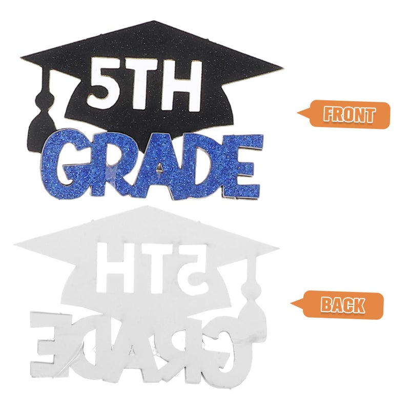 Graduation Cake Toppers 40pcs Class of Cupcake Picks Party Decorations - Image 4