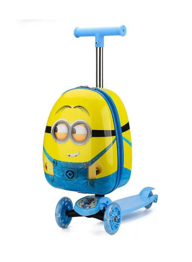 Kids Backpack Luggage Scooter for Travel And Its Inside Cross Straps keep Your Contents Secure and Organized  - Image 1