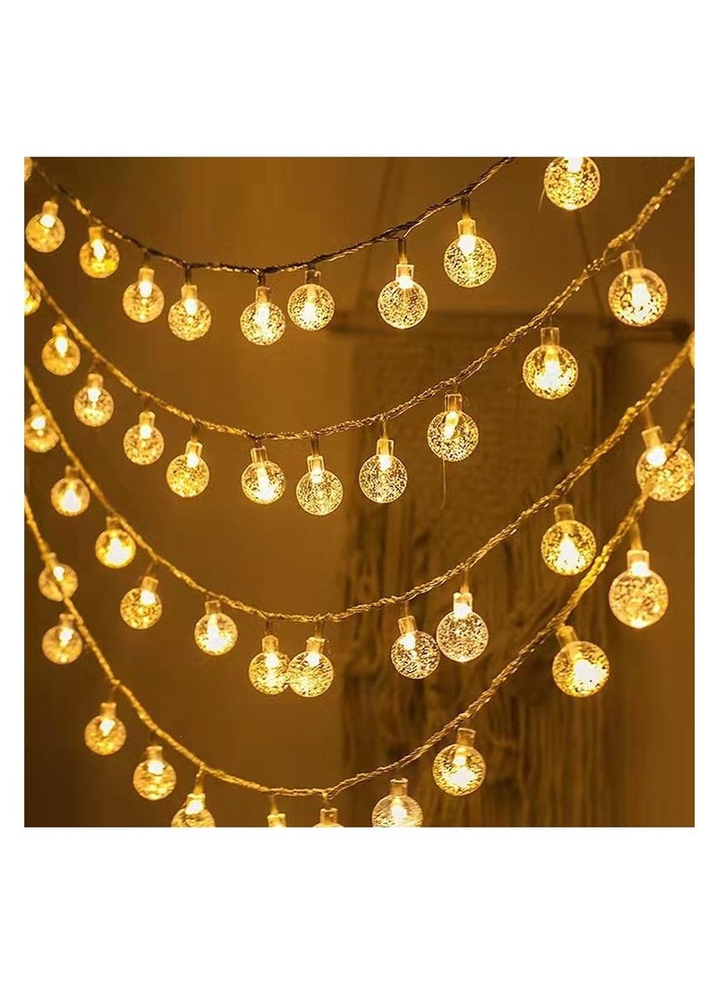 6M 40PCS LED Globe String Lights, USB/Battery Powered Bubble Crystal Ball String Lights, Indoor & Outdoor Hanging Lights for Party, Wedding, Garden, Patio, and Home Décor - pzsku/ZBD55366322775098F514Z/45/_/1725339161/2cb28190-9cc4-4f98-8798-83c3f763b3d4