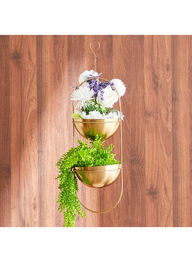 Home Box Ace Metal Hanging Planter 22x72x20 cm