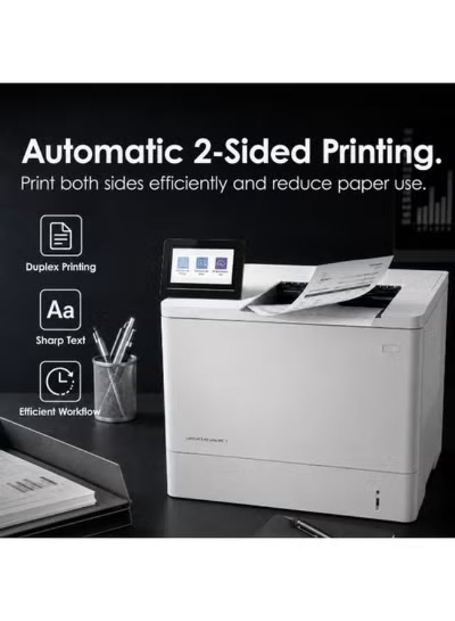 M611dn Monochrome Laser Printer with Ethernet, Auto Duplex Printing, 65 ppm Speed, 650-Sheet Input and 4.3-Inch Touchscreen - Image 1
