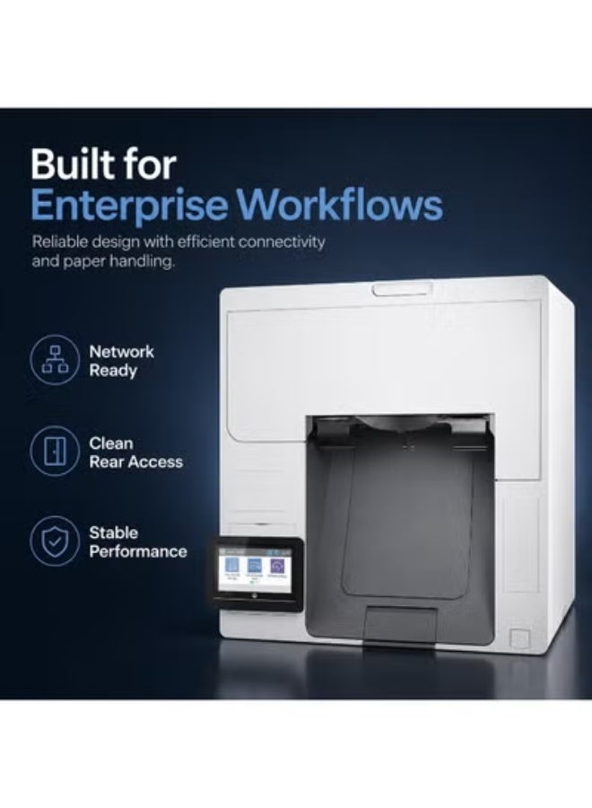 M611dn Monochrome Laser Printer with Ethernet, Auto Duplex Printing, 65 ppm Speed, 650-Sheet Input and 4.3-Inch Touchscreen - Image 5