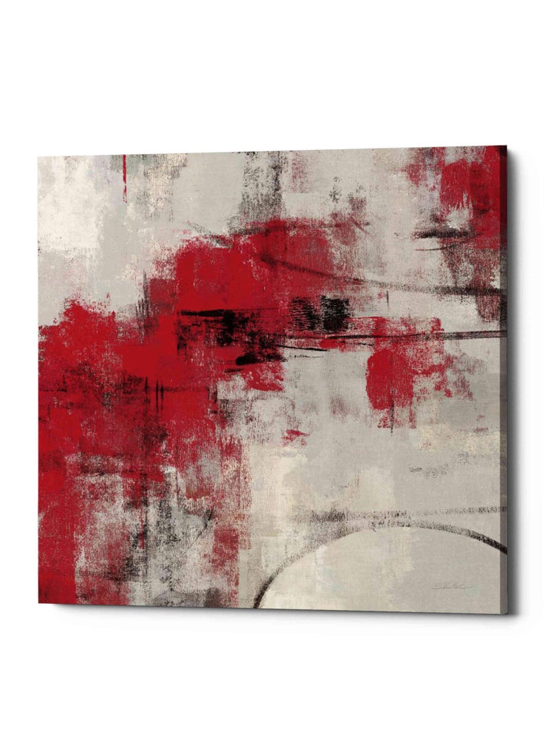Epic Graffiti Epic Graffiti Stone Gardens II Red by Silvia Vassileva Canvas Wall Art 12x12 